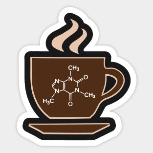 Caffeine Sticker